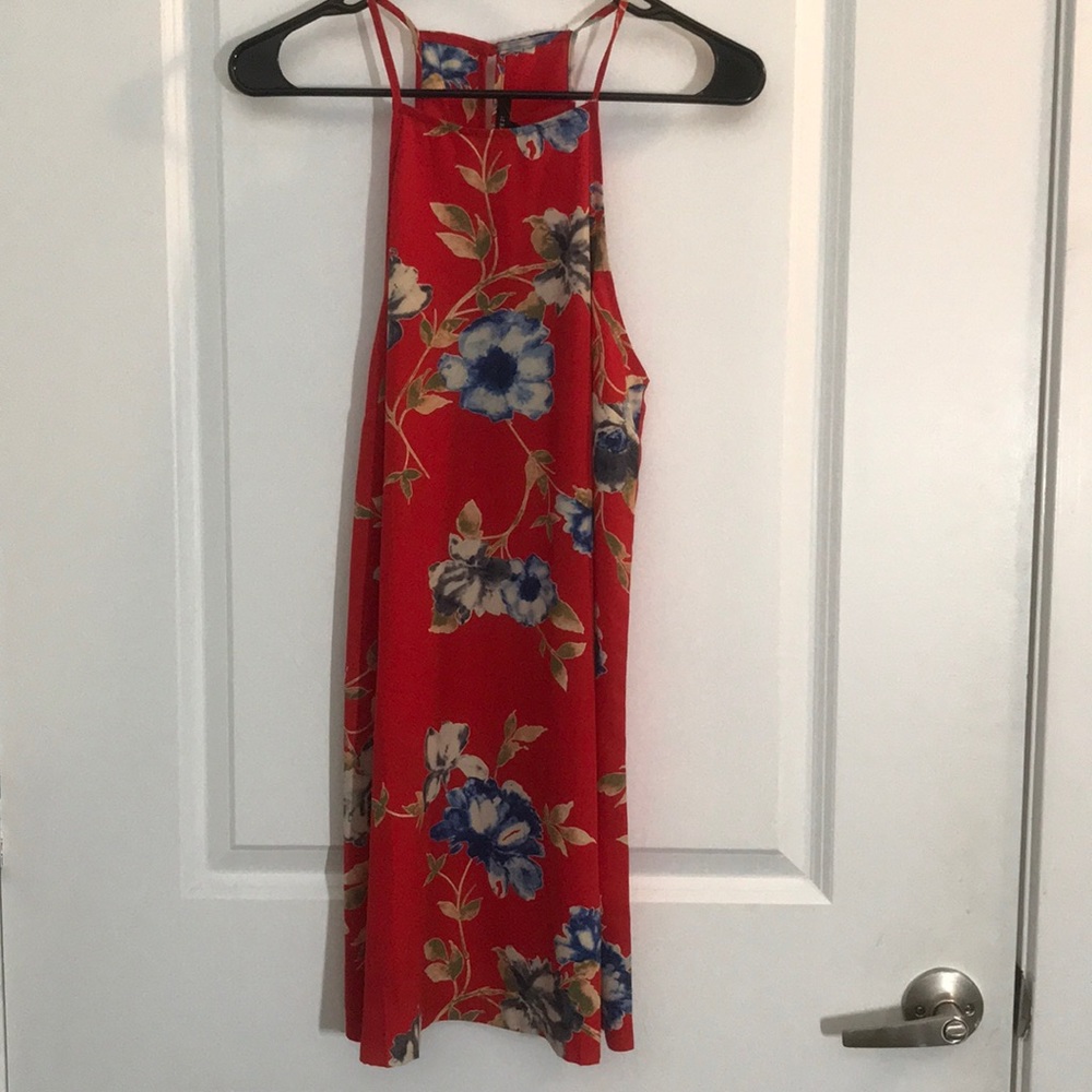 Vibrant floral dress. Forever 21-small. NWT